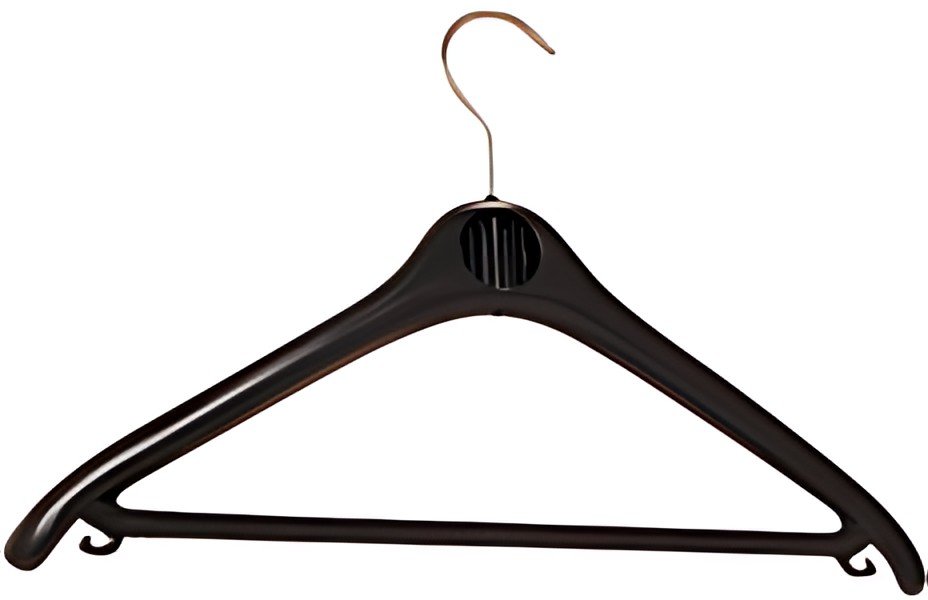 UNiLUX Cintre "CLASSIC", en plastique, couleur: noir