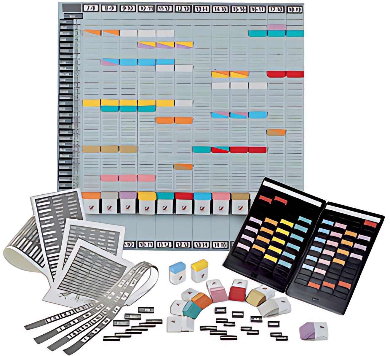 nobo Planning annuel Professionel français (L)660 x (H)645mm