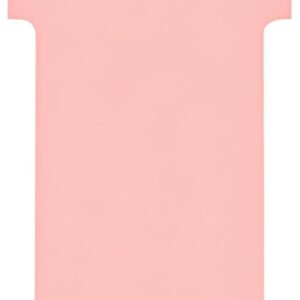 nobo Fiche T, indice 1 / 28 mm, 170 g/m2, rose