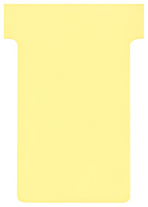 nobo Fiche T, indice 3 / 92 mm, 170 g/m2, jaune