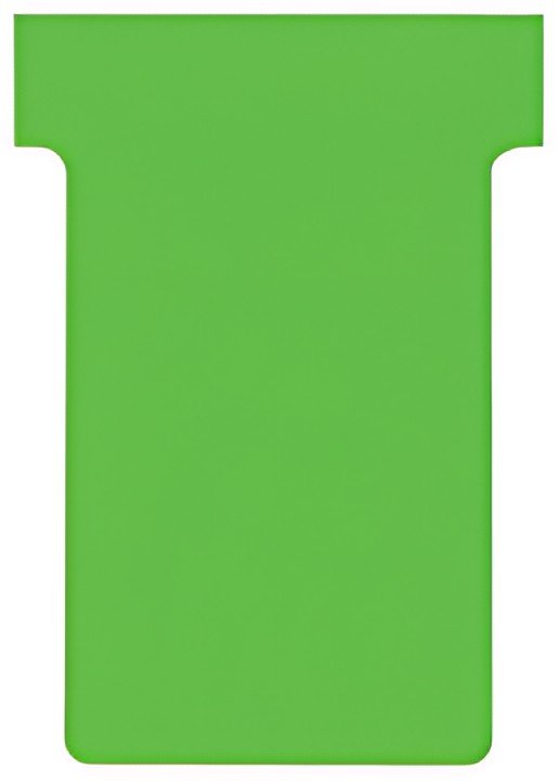 nobo Fiche T, indice 3 / 92 mm, 170 g/m2, vert