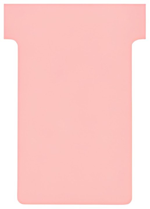 nobo Fiche T, indice 3 / 92 mm, 170 g/m2, rose
