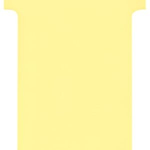 nobo Fiche T, indice 4 / 124 mm, 170 g/m2, jaune