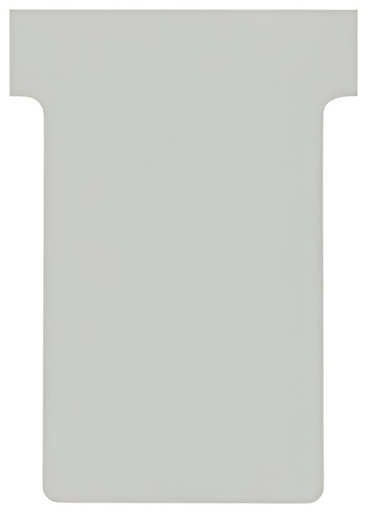 nobo Fiche T, indice 3 / 92 mm, 170 g/m2, gris