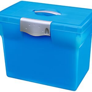Oxford Valisette plastique Class'N Go, bleu translucide