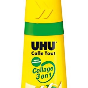 UHU Colle universelle "Collage 3 en1" ReNATURE, sans solvant