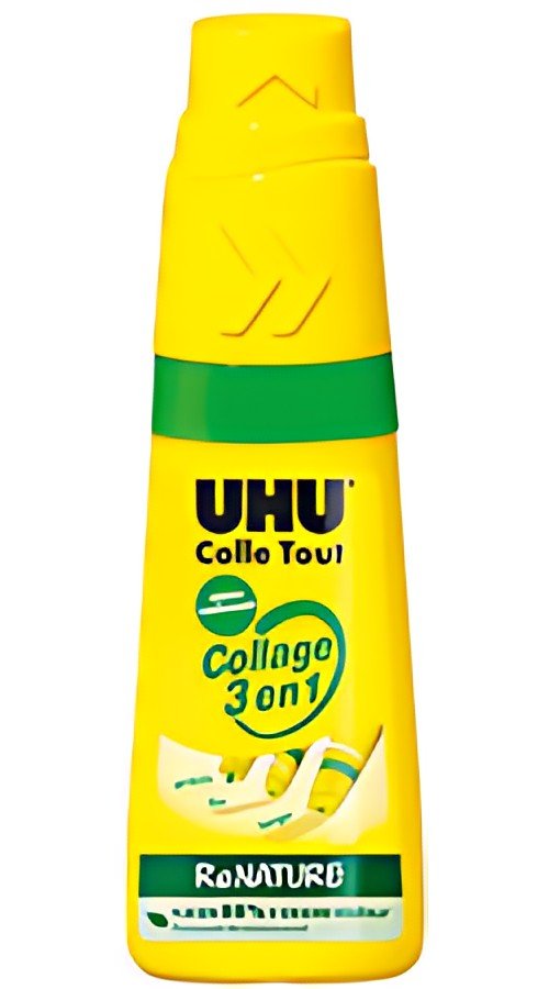 UHU Colle universelle "Collage 3 en1" ReNATURE, sans solvant