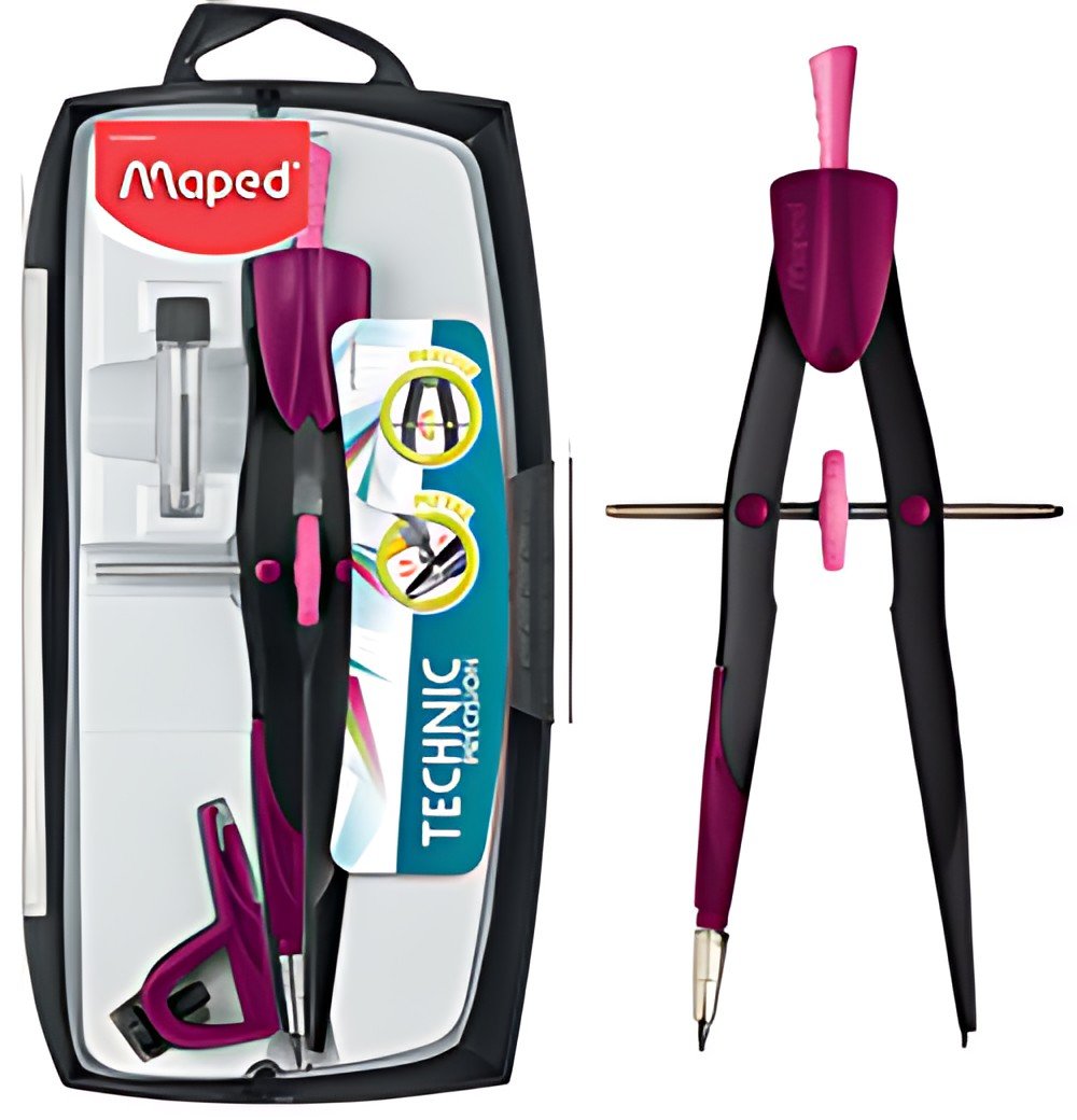 Maped Coffret compas Technic Precision, longueur: 165 mm