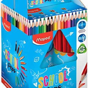 Maped Crayons de couleur COLOR'PEPS, pack scolaire de 144