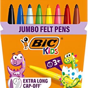 BIC KIDS Feutre Visacolor XL ecolutions, étui en carton de 8