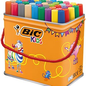 BIC KIDS Feutre Visacolor XL ecolutions, boîte de 48