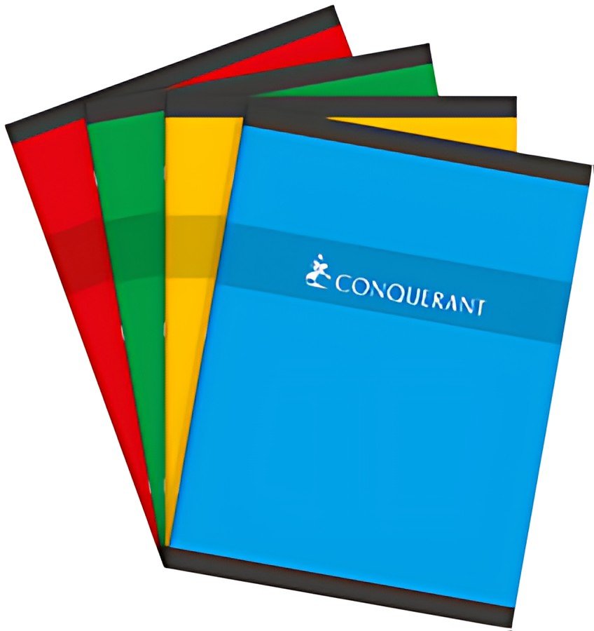 CONQUERANT SEPT Cahier, 240 x 320 mm, Seyès, 96 pages
