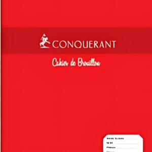 CONQUERANT SEPT Cahier de brouillon, 170 x 220 mm, Seyès