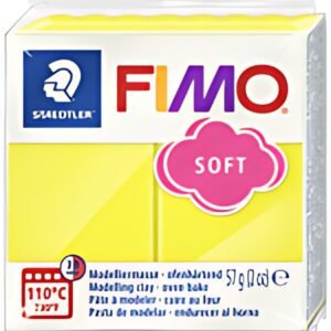 FIMO Pâte à modeler SOFT, à cuire, 57 g, limon