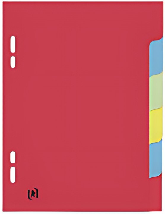 Oxford Intercalaires neutres, 170 x 220 mm, 6 touches