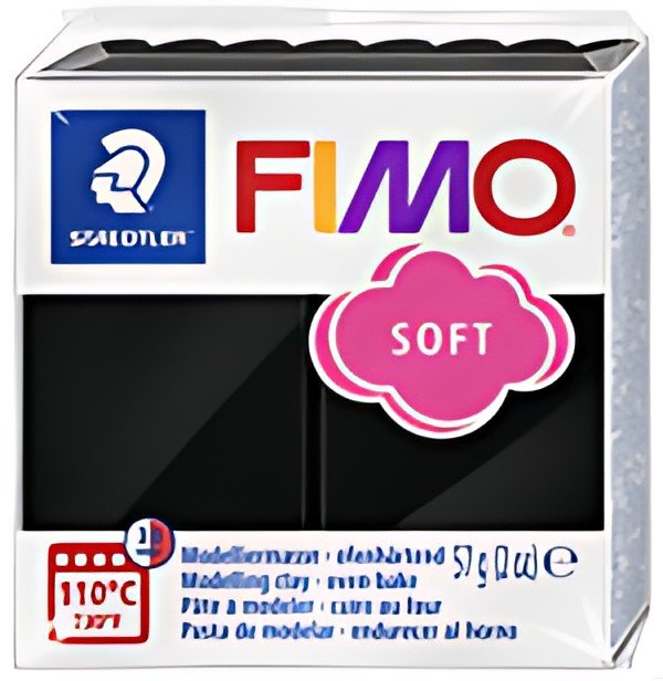 FIMO Pâte à modeler SOFT, à cuire, 57 g, mandarine