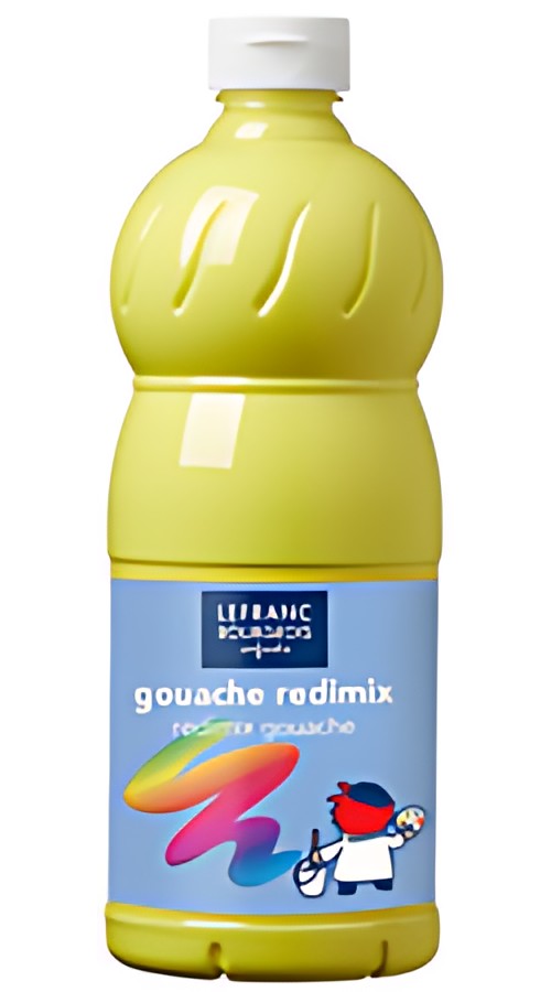 LEFRANC BOURGEOIS Gouache liquide 1.000 ml, jaune citron