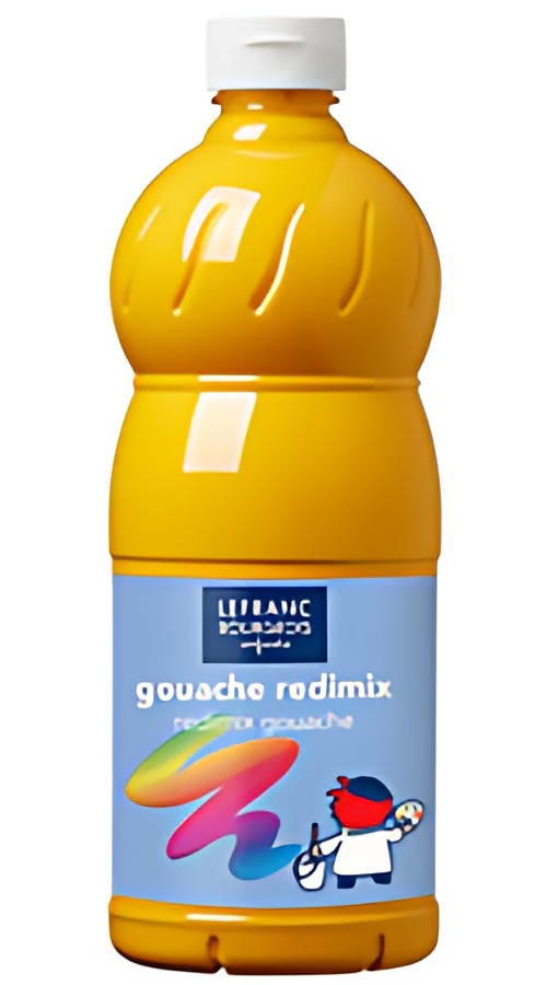LEFRANC BOURGEOIS Gouache liquide 1.000 ml, jaune d'or