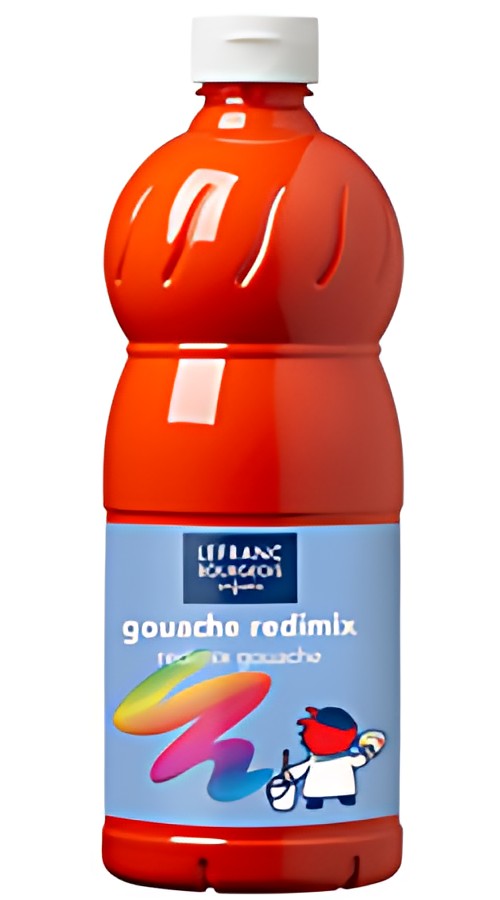 LEFRANC BOURGEOIS Gouache liquide 1.000 ml, rouge vermillon