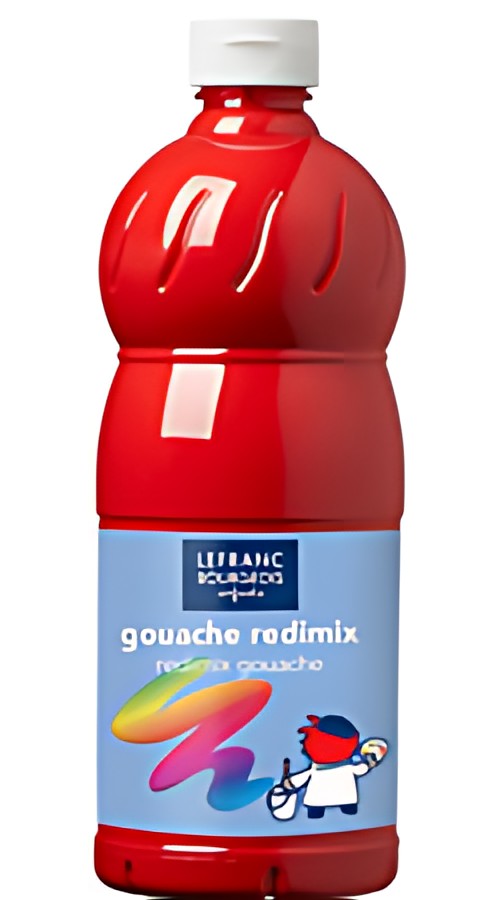 LEFRANC BOURGEOIS Gouache liquide 1.000 ml, rouge carmin