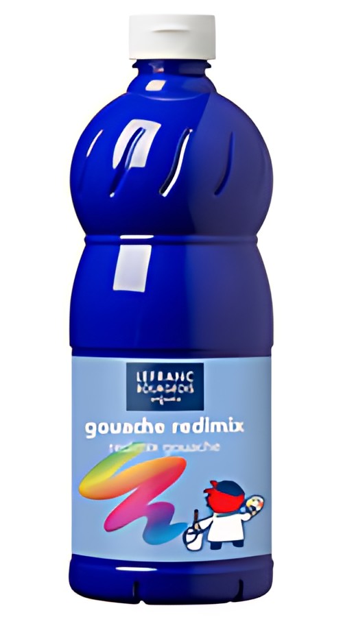 LEFRANC BOURGEOIS Gouache liquide 1.000 ml, bleu outremer