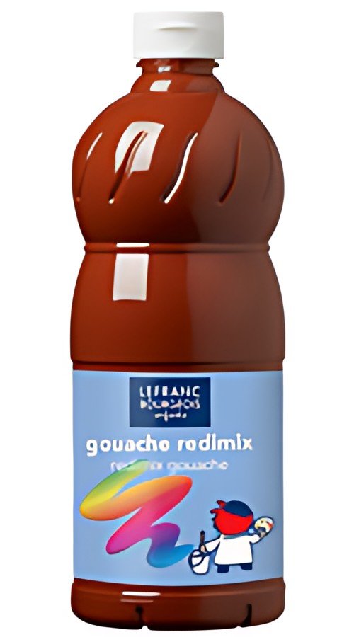 LEFRANC BOURGEOIS Gouache liquide 1.000 ml, sienne brûlée