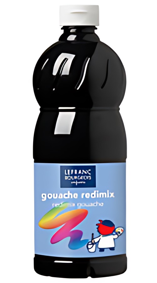 LEFRANC BOURGEOIS Gouache liquide 1.000 ml, noir