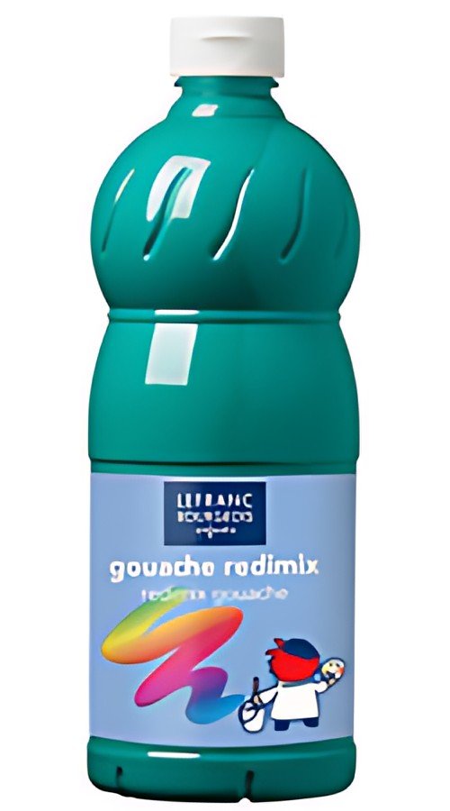 LEFRANC BOURGEOIS Gouache liquide 1.000 ml, vert émeraude