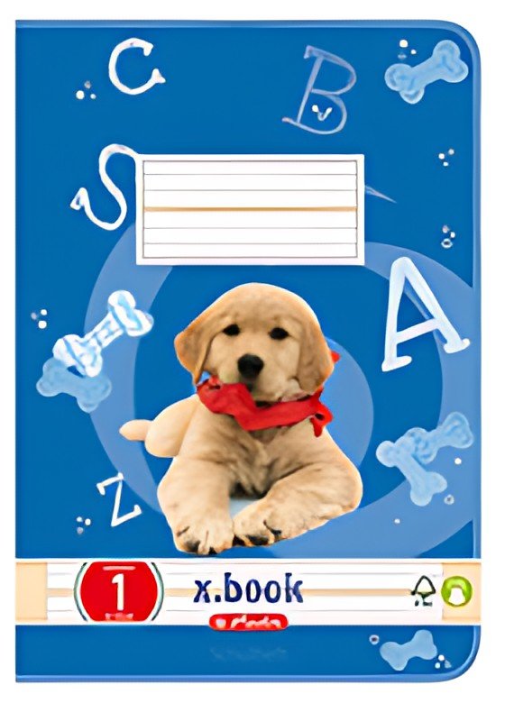 herlitz Cahier scolaire x.book, A5, linéature 7