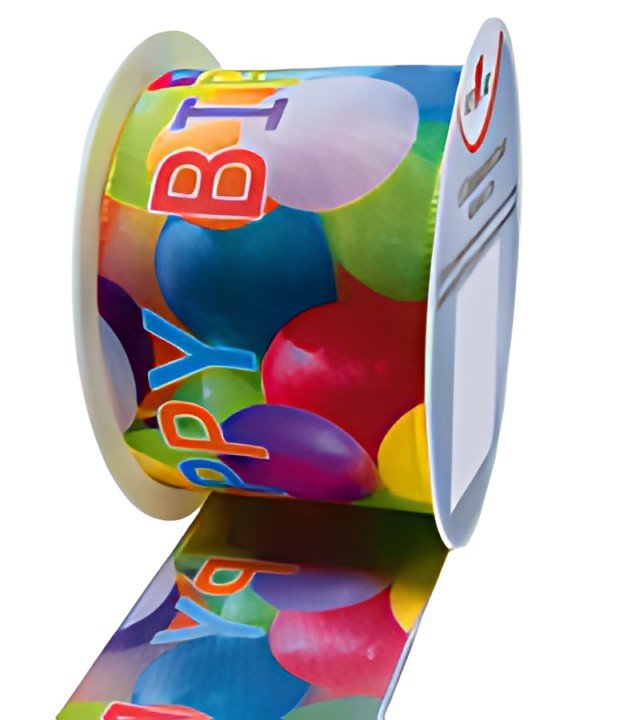 SUSY CARD Ruban cadeau, sur bobine "Ballons"