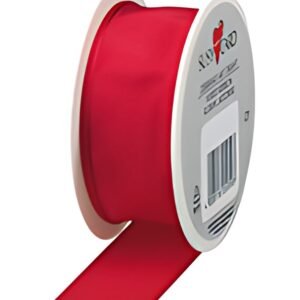 SUSY CARD Ruban cadeau, sur bobine "Trend", rouge