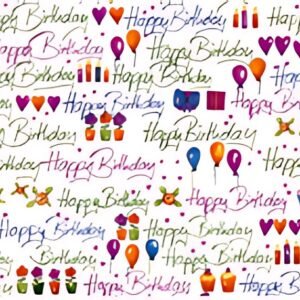 SUSY CARD Papier cadeau "Congratulations", sur rouleau