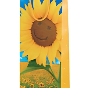 SUSY CARD Sac cadeau pour bouteille "Sunflower Smile"