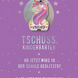 Carte de voeux de rentrée CACTUS "Licorne"