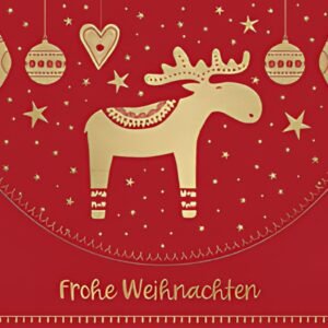 Carte de Noël chèque cadeau CACTUS « Orignal »