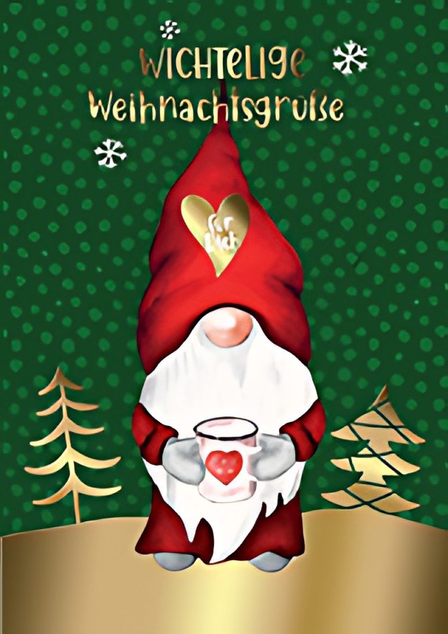 Carte de Noël CACTUS « Diablotin »
