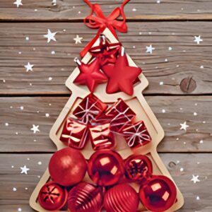 Carte de Noël CACTUS « Sapin Rouge »
