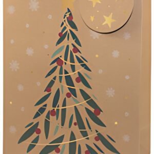 CACTUS Sac cadeau de Noël "Sapin", moyen