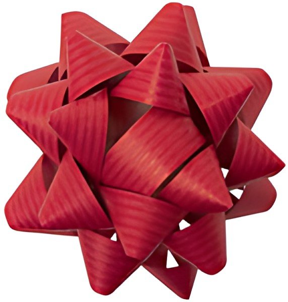 CACTUS Rosette pour paquet cadeau, 80 mm, assorti