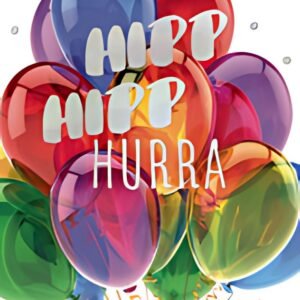 Carte d'anniversaire CACTUS « Hipp Hipp Hourra »