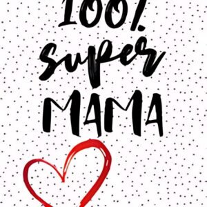 Carte de voeux CACTUS "100% Super Maman"
