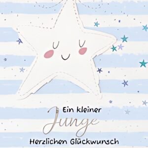 CACTUS Geburtskarte "Ein kleiner Junge"