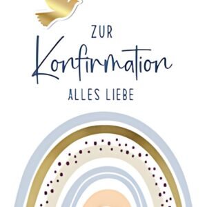 CACTUS Konfirmationskarte "Regenbogen"