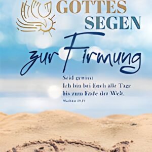 CACTUS Firmungskarte "Sand"