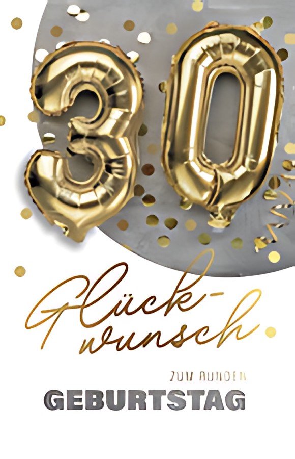Carte d'anniversaire SUSY CARD "Ballons en aluminium" - 50e anniversaire