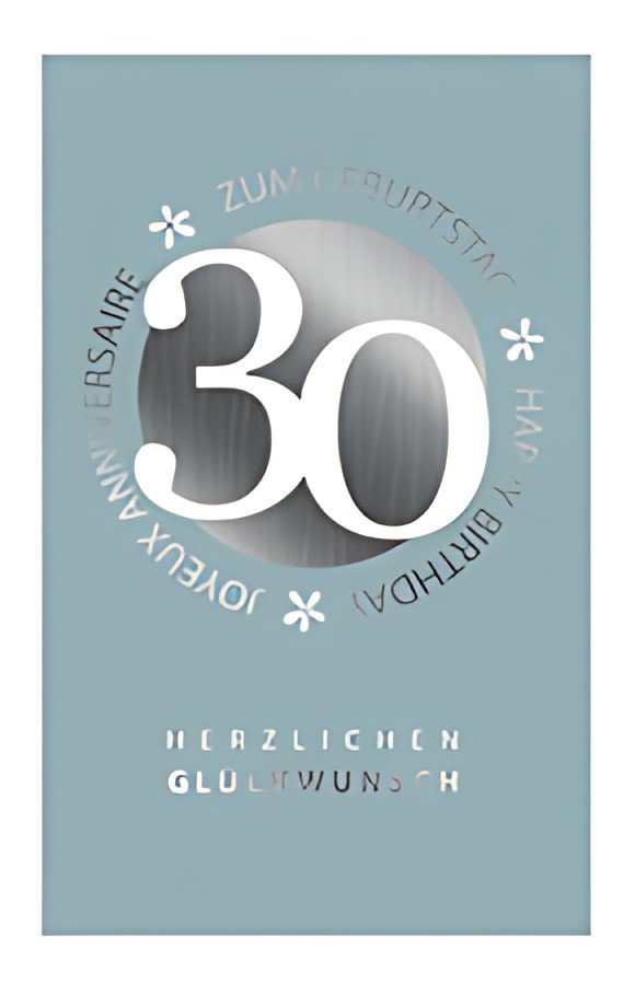 SUSY CARD Carte d'anniversaire "Petites fleurs" - 40 ans