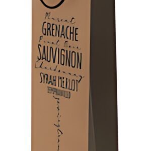 SUSY CARD Sac cadeau pour bouteille "Wine glass"