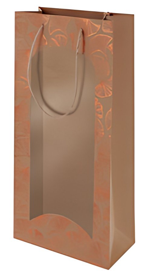 SUSY CARD Sac cadeau pour bouteille "Ginkgo", 2 bouteilles