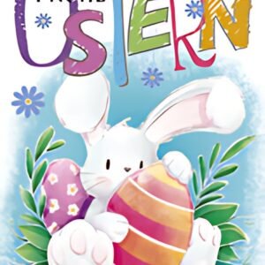 SUSY CARD Oster-Grußkarte "Hase mit Ei"