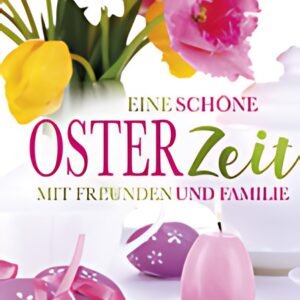 SUSY CARD Oster-Grußkarte "Osterkerze"